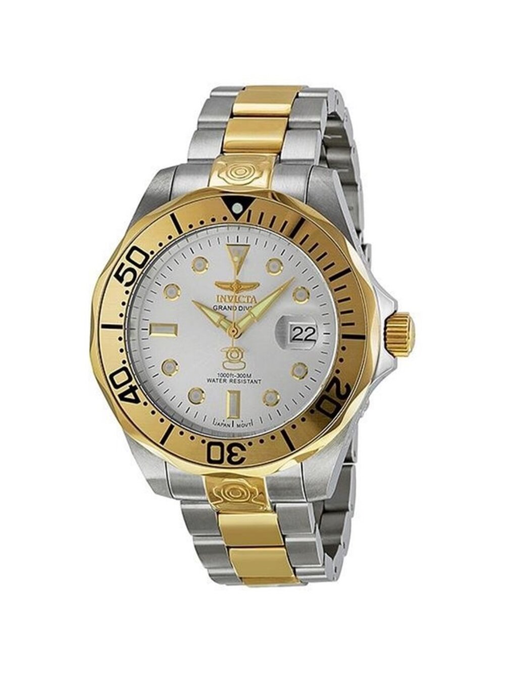 NWT Invicta Pro Diver Grand Diver Automatic Silver Dial Men's Watch